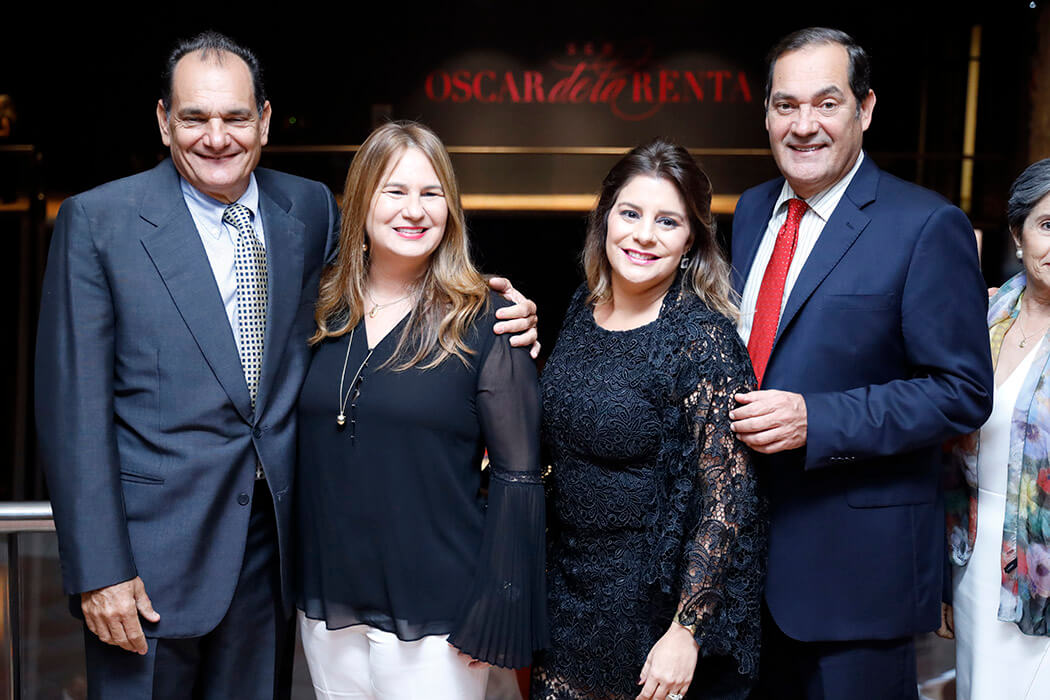 Eduardo León Herbert, Karina Martínez, Michelle Franco de León and Guillermo León